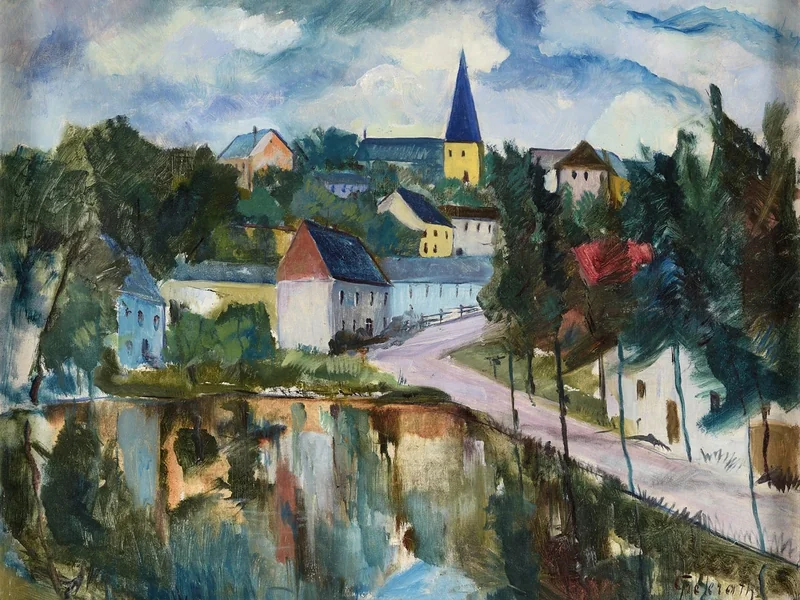 1872-Johannes Greferath - Città estiva dell'Eifel